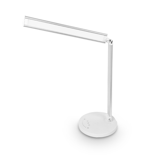 Desk Lamp Zhongshan Led Light Bend Demmable Mode Creative Salon 10w White Shape Changing Desk Lamp With Adapter
