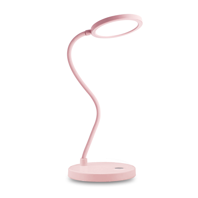 Bedside Reading Lamp With Dimming Functi Circular Living Room Light Rechargeable Reading Desk Lamp