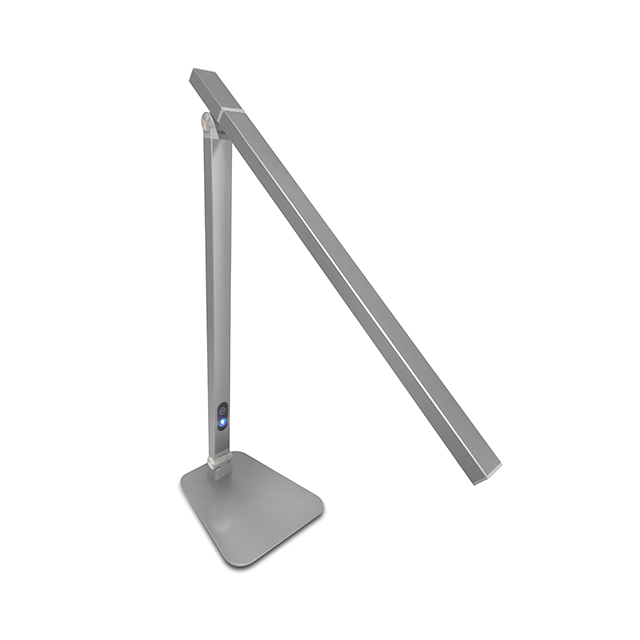 High Intensity Led Phone Dock Small Cordless Reading Light Aluminum Gold Modern Simple Design Style Desk Lamp