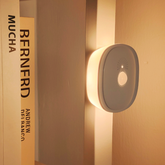 Simple Modern Style Wall Led Lighting Hotel Rooms Human Infrared Sensor Induction Sensing Desk Lamp Night Light
