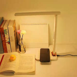 Foldable Bedside Led Light Wireless Charging Dermatoglyphics Temperature Regulation Calendar Desk Lamp
