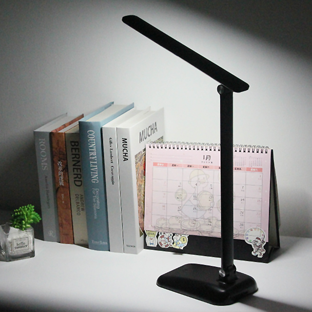 Modern Battery Table Lamp Eye Care Reading Portable Hotel Reading Table Desk Lamp With Adapter