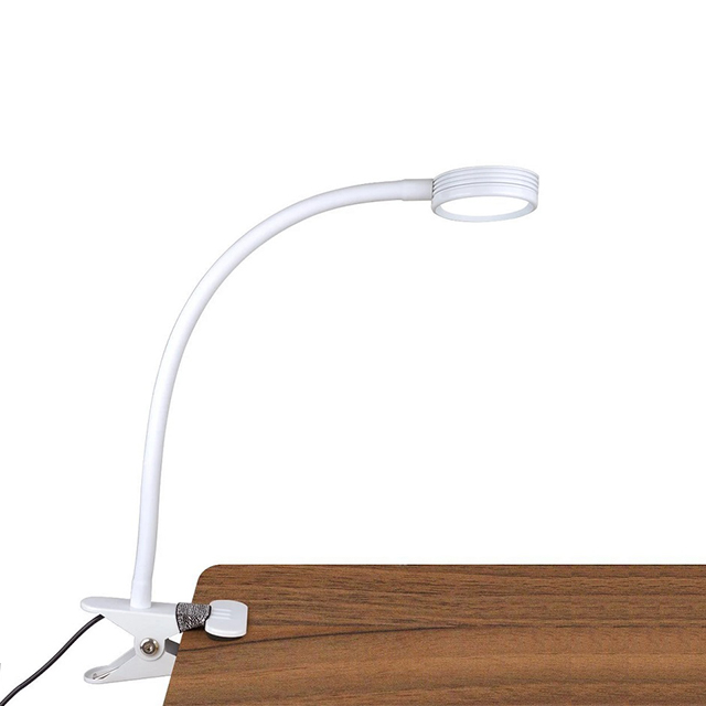 Eye Friendly Superior Quality Led Night Light Bedroom Metal Clip Modern Reading Working Desk Lamp