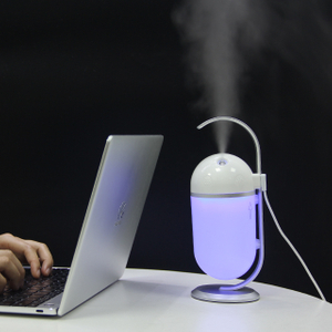 Led Small Humidification Atmosphere Lamp Usb Charging Bedroom Decorative Reading Desk Lamp