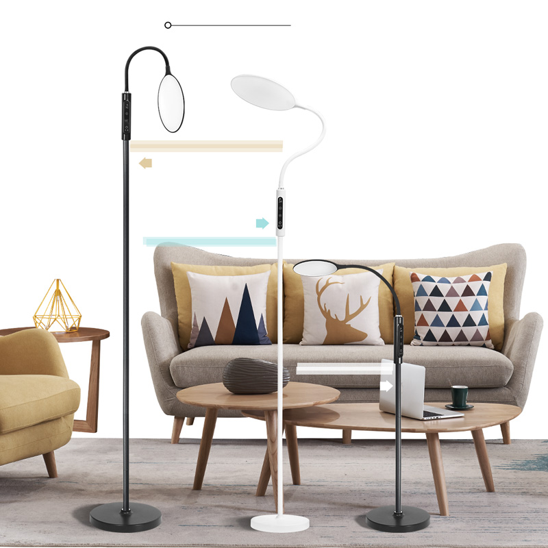 Remote Control Aluminum Iron Adjust Modern Nordic Standing Led Floor Lamp Caring Eyes Living Room Bed Sofa Corner Office Guangdong