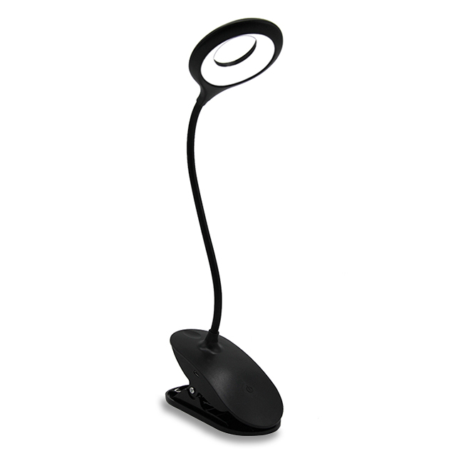 Small Circle Table Lamp With Magnets Usb Round Modern Recharchable Productivity Reading Desk Lamp